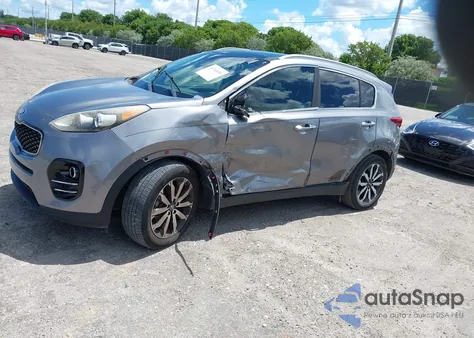 2017 Kia Sportage Ex из США, поврежденный, VIN KNDPN3AC9H7191107